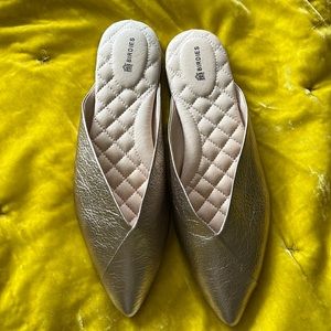 Birdies gold slides. Size 8.5.